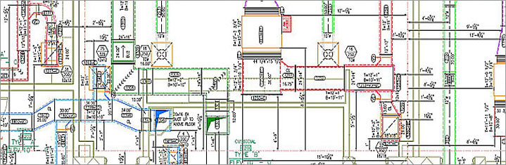 MEP HVAC Shop drawing Fabrication Drawing Shop drawing / Fabrication Drawing