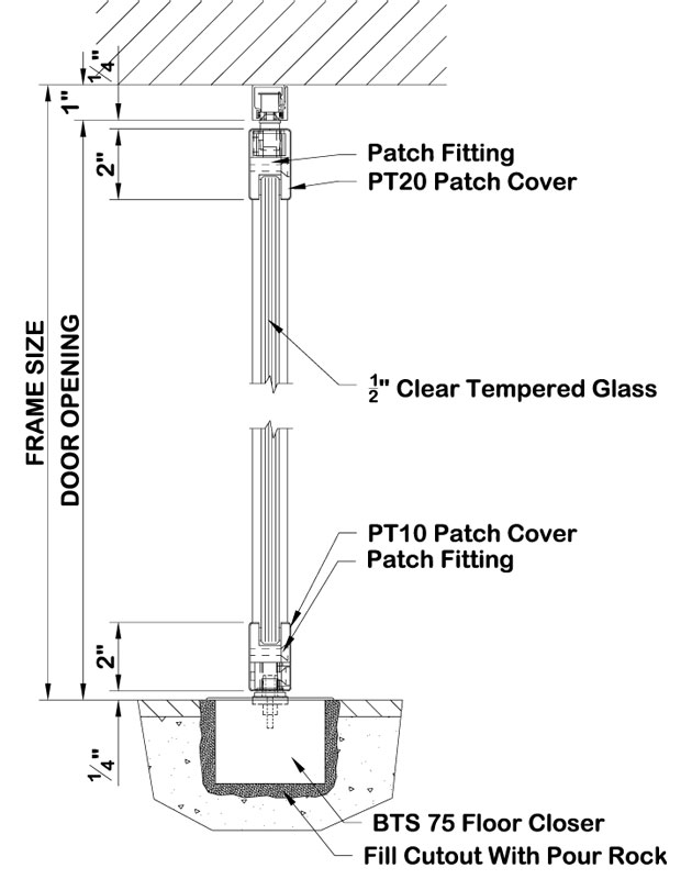 facade patch fitting